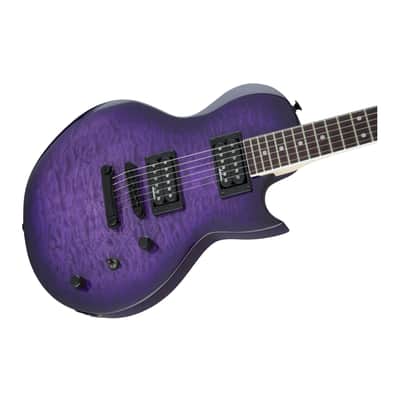 Jackson JS Series Monarkh SC JS22Q Electric Guitar Transparent Purple Burst image 6