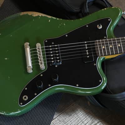 2024 Fano Oltre JM6 HB & P90 Electric Guitar Olive Green Relic + OGB image 2