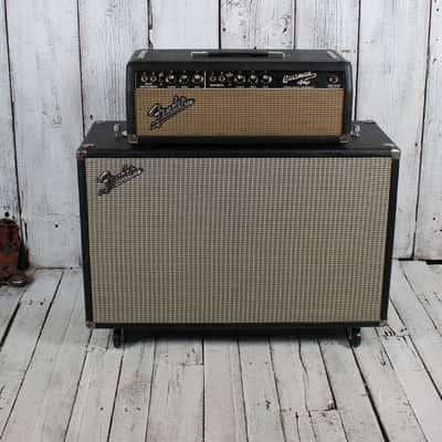 Fender Vintage 1965 Bassman Guitar Amplifier Head with Bandmaster 2 x 12 Cabinet image 2