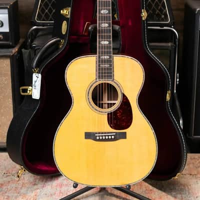 Martin Custom Shop Style 45 000-14F Acoustic Guitar - Macassar Ebony/Premium Spruce with Hardshell Case image 15