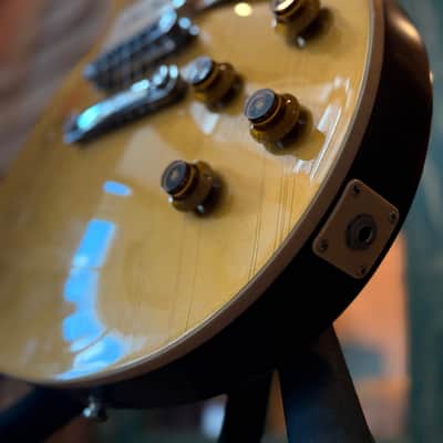 Gibson Les Paul Traditional Pro Split-Coil P-90 Electric Guitar Gold Top w/Case image 5