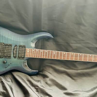 Cort X-11 2004 Transparent Blue MIK image 2