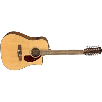 Mint Fender CD-140SCE 12-String Dreadnought Acoustic Guitar with Case, Natural, 0970293321 image 3