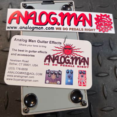 Analogman Boss GE-7 Graphic Equalizer Pro Mod EQ Taiwan Silver Label MIT Missing Rubber on Back Plate image 9