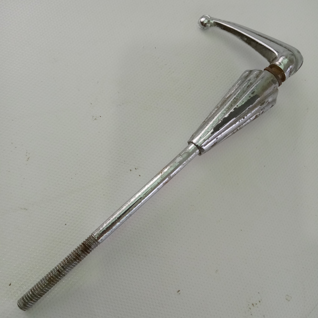 Premier 1x Bass Drum Tension T-Rod/Claw Diamond Chrome England Vintage 50s-60s* — main photograph