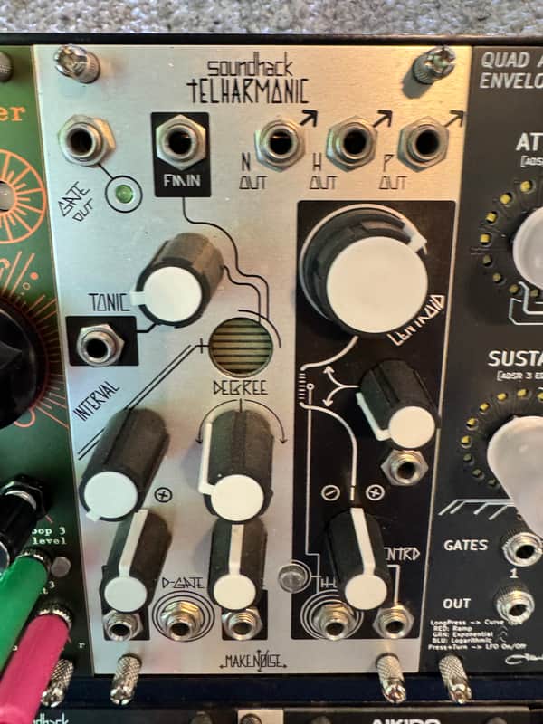 Make Noise tELHARMONIC Module 2008 - 2021 - Silver image 1