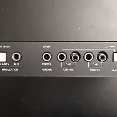 Rare - 1980s - Vintage Boss RBF-10 Micro Rack Series Flanger 1985 - 1986 - Black image 4