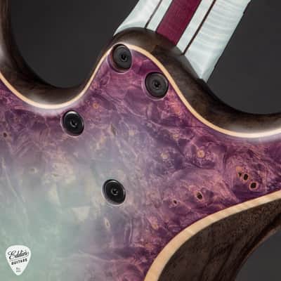 Dingwall Master Series Z3 5-String - Pastel Blue to Trans Purple Reverseburst #7999 image 12