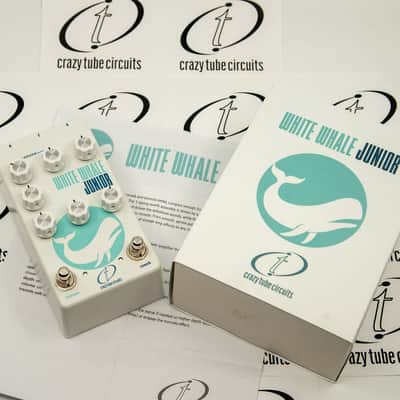 Crazy Tube Circuits White Whale JR Junior Tremolo and True Spring Reverb Pedal image 4