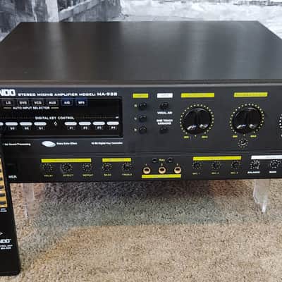 Nissindo Nissindo MA-928 is a professional, dual-channel karaoke mixing amplifier 2000 - Black image 3