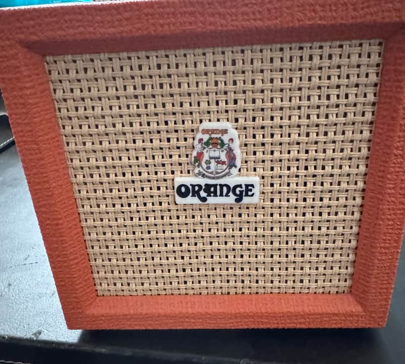 Orange Crush Mini 3-Watt 1x4" Guitar Combo with power adapter image 1