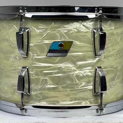 Ludwig 22/13/14/16" 70's 3-ply Drum Set - White Marine Pearl image 10