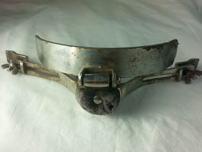 *Leedy Marching Snare Drum/Tenor Tom Parade Bracket Tension T-Rod Mount Nickel* image 1