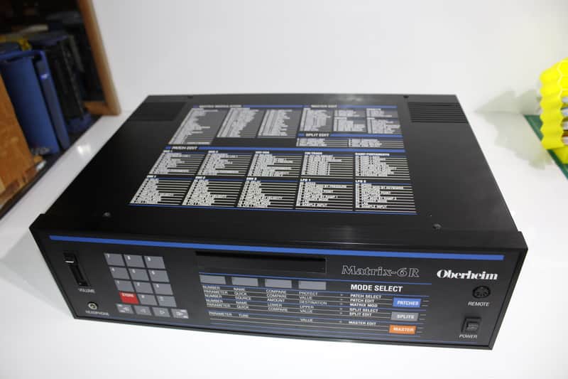 Oberheim Matrix 6R Rackmount 6-Voice Synthesizer 1986 - Black, Used, In Box image 1