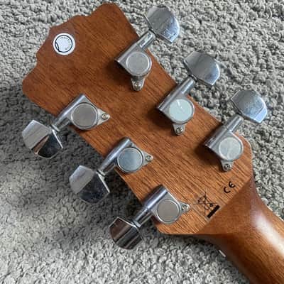 Luna Phoenix 40 Inch Acoustic Guitar, Spruce Top, Mahogany Body, Pau Ferro Fingerboard image 7