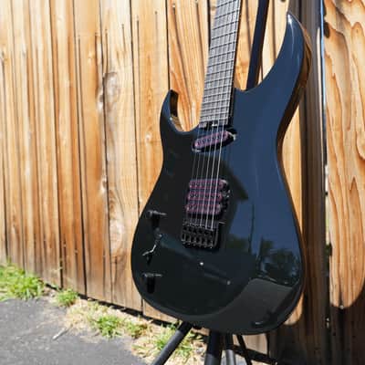 Schecter DIAMOND SERIES Sunset-6 Triad - Gloss Black Left Handed 6-String Electric Guitar image 4