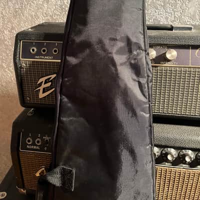 Hofner Shorty Travel Guitar Tune-O-Matic Style & Tailpiece W/Travel Bag - Red Metallic image 13