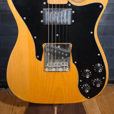 Vintage 1975 Fender Telecaster Custom Maple Fretboard Natural w/ OHSC image 6