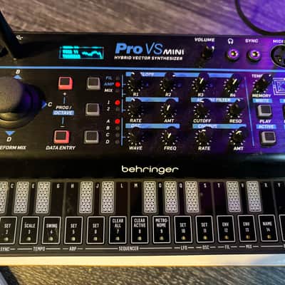 Behringer Pro VS Mini 4-Voice Hybrid Vector Synthesizer 2023 - Present - Black image 2