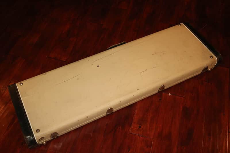 Fender Jazz Bass Precision Bass Case 1963 - White Tolex image 1