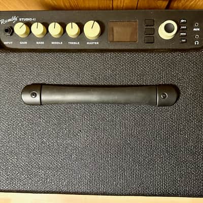 Fender Rumble Studio 40-Watt 1x10" Bass Combo 2018 - Present - Black image 4
