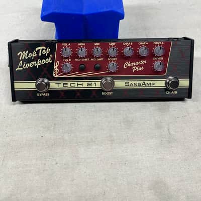 Tech 21 SansAmp Character Plus Series Mop Top moptop Liverpool Pedal with Power Supply + Box image 2