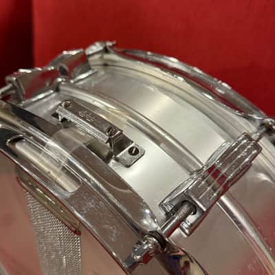 1969 Ludwig No. 404 Acrolite 5x14" Snare Drum with Keystone Badge image 18