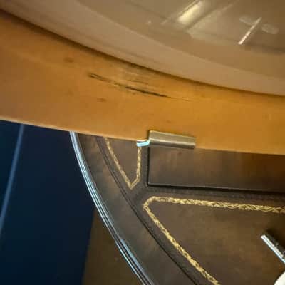 Ayotte Custom 20” Bass Drum Ray Era 1998 - Piano Black image 13