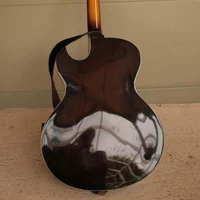 Voxton X-215 (ES175 copy) 1964 Two Tone burst image 13