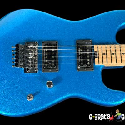 Charvel USA Custom Shop San Dimas HSS – Gold Sparkle (C17837) | Reverb