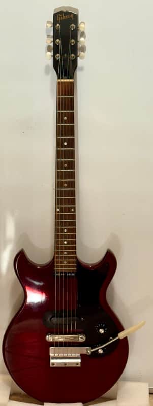 Gibson Melody Maker 1964 Cherry w/vibrato - Cherry (restored by Ren at Heritage Guitars, 1988 image 1
