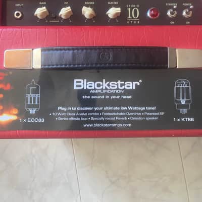 Blackstar Studio 10 KT88 Red 2024 - Red image 7