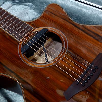 Furch Rainbow OMc-DW Custom Sinker Redwood / Black Walnut image 2