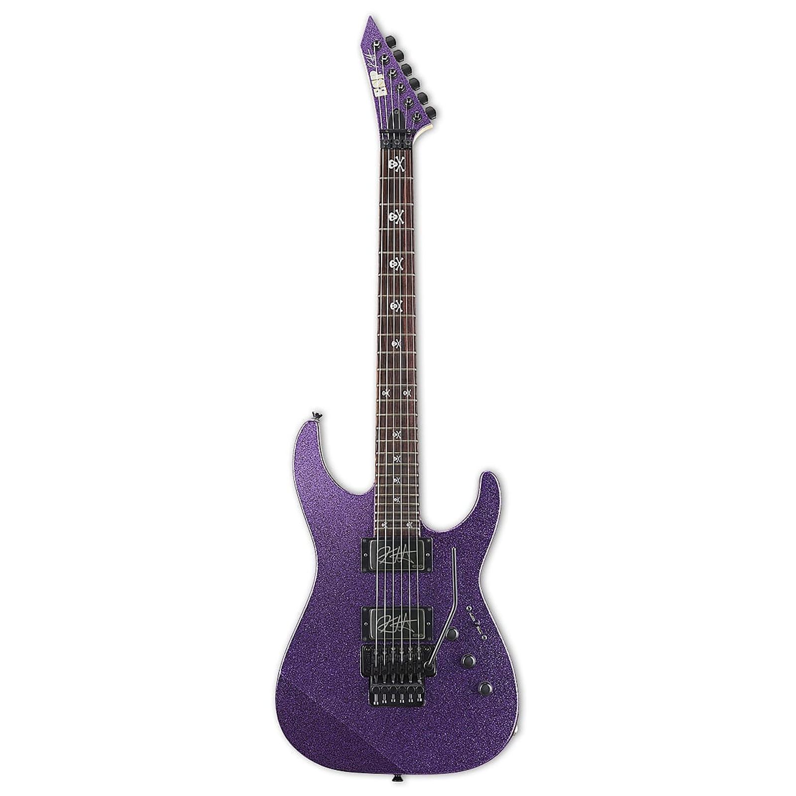 ESP KH-2 Kirk Hammett Signature Purple Sparkle | Reverb