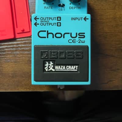 Boss CE-2W Chorus Waza Craft 2016 - Present - Blue image 1