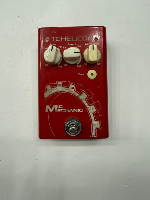 For Parts/Repair* TC Helicon Mic Mechanic 2 Vocal Effect Pedal
