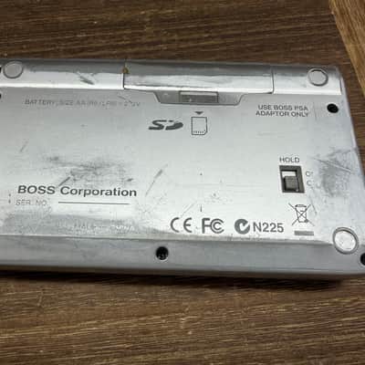 Boss Micro BR Digital Recorder 2000s - Silver / Black image 6