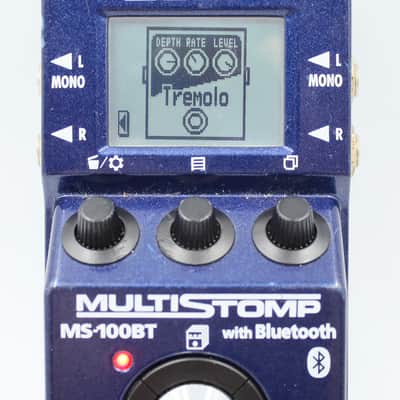 Zoom MS-100BT Multi Stomp Guitar Multi Effect Pedal image 3