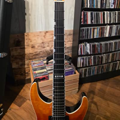 ESP E-II NT-II - Tiger Eye Amber Fade image 7