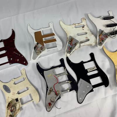Miscellaneous Lot of 9 Pickguards *For Parts* - Various image 6