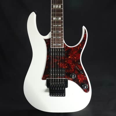 Ibanez Prestige RG653DX Electric Guitar - White Flat 250 image 9