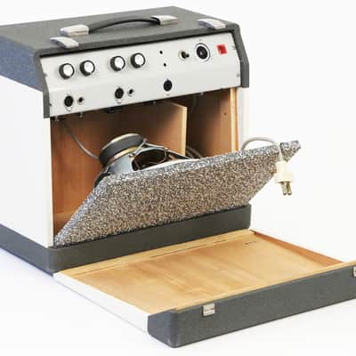 1964 Suprem Piccolo Tube Amplifier - Super Clean, 100% Original, Rare Schaller Amp, Sounds AMAZING! image 9