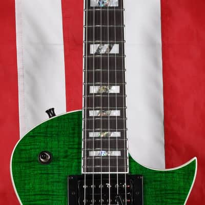 ESP LTD AS-1 FR Alex Skolnick Signature - Lime Burst image 4