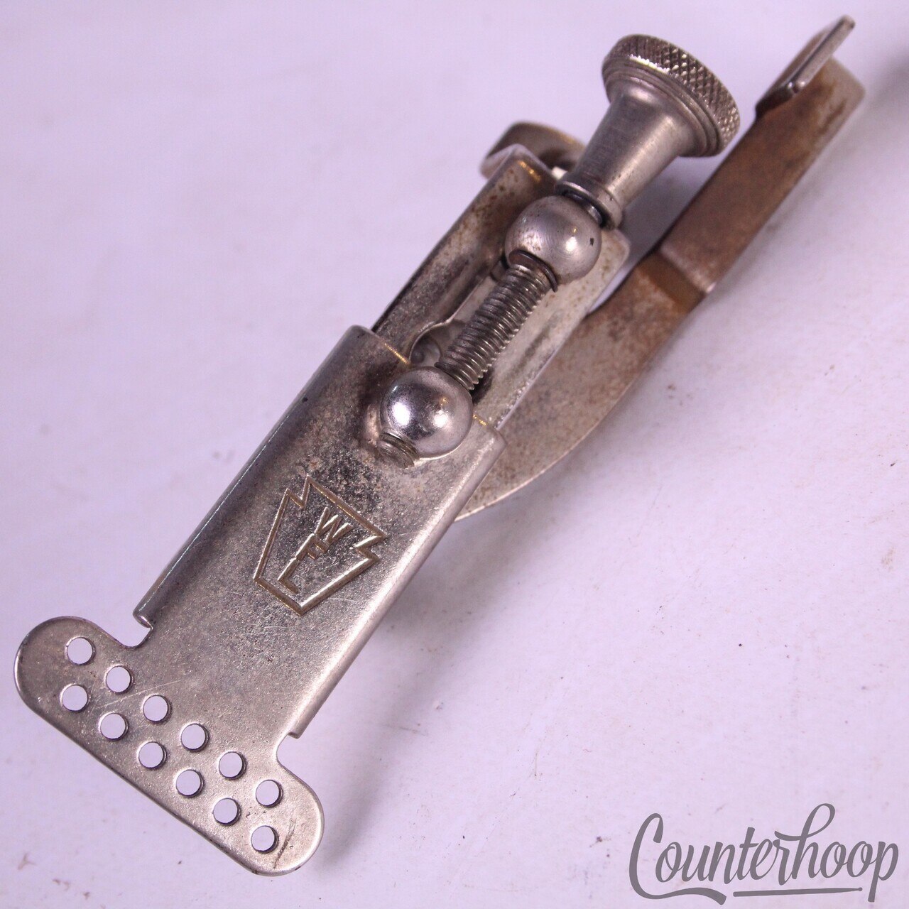 Ludwig WFL P83 Snare Drum Strainer Throw-Off Nickel Jazz Fest Vintage 50s USA* — main photograph