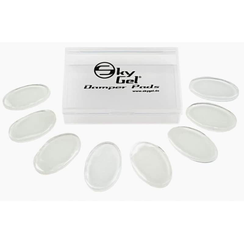 SKYGEL SGD8CL Damping Pads Crystal Clear High-Performance Dämpfer Pads (8 Stück) image 1