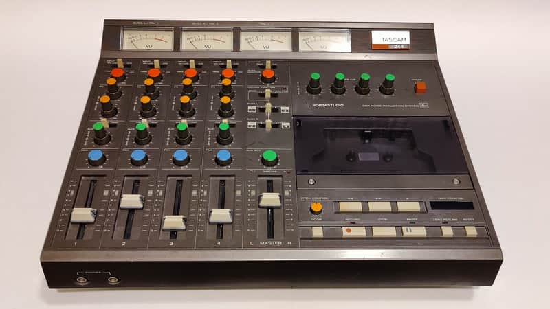 TASCAM 244 Portastudio 4-Track Cassette Recorder 1980 image 1