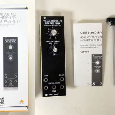 New Old Stock Behringer 904B Voltage Controlled High Pass Filter Eurorack Synthesizer Module Mint image 5