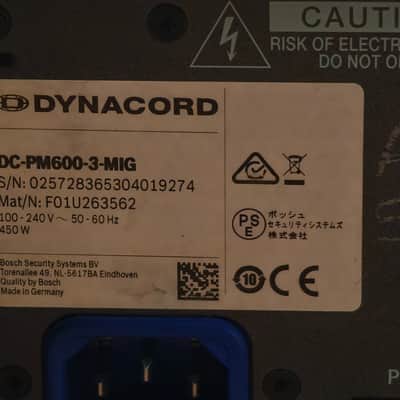 Dynacord PowerMate 600-3 Powered Mixer 2x1000W 6 Mic/Line 2 Stereo Channels image 8