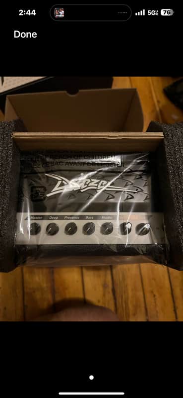 Diezel VH-Micro 30-Watt Solid State Guitar Amp Head 2021 - Present - Black image 1