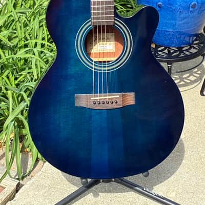 Jasmine by Takamine S34C-8T 2000’s - Blue image 15